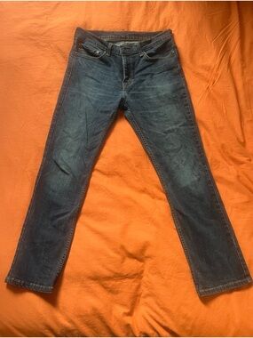 Levi's 511 Men's Straight Jeans in Deep Blue Denim